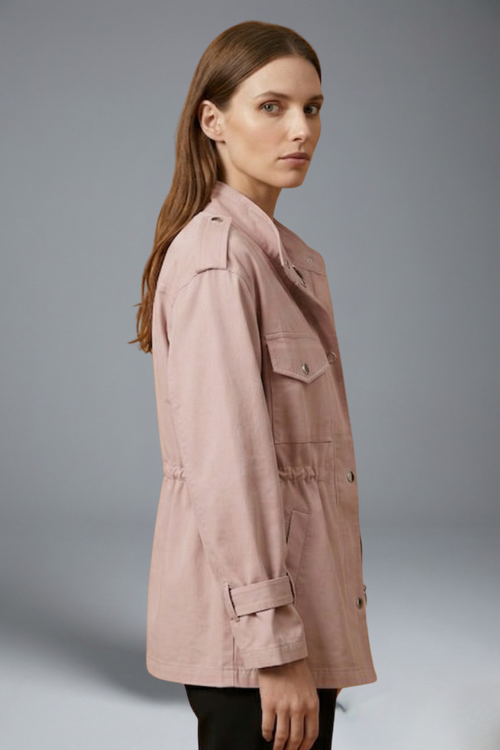Serena | Women's Utility Jacket | Double Breasted Belt