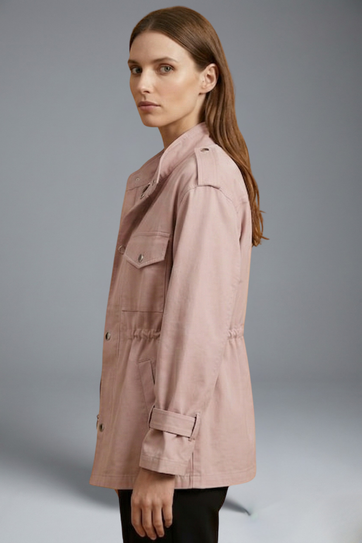 Serena | Women's Utility Jacket | Double Breasted Belt