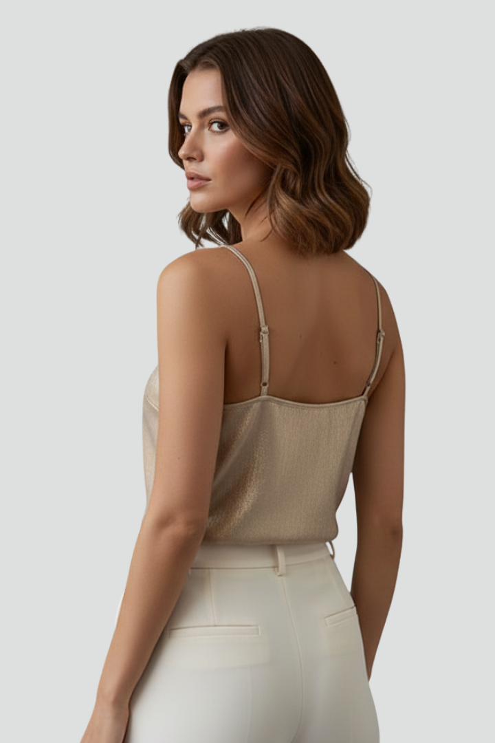 Vanya | Women's Top | V-Neck Cami Spaghetti Straps