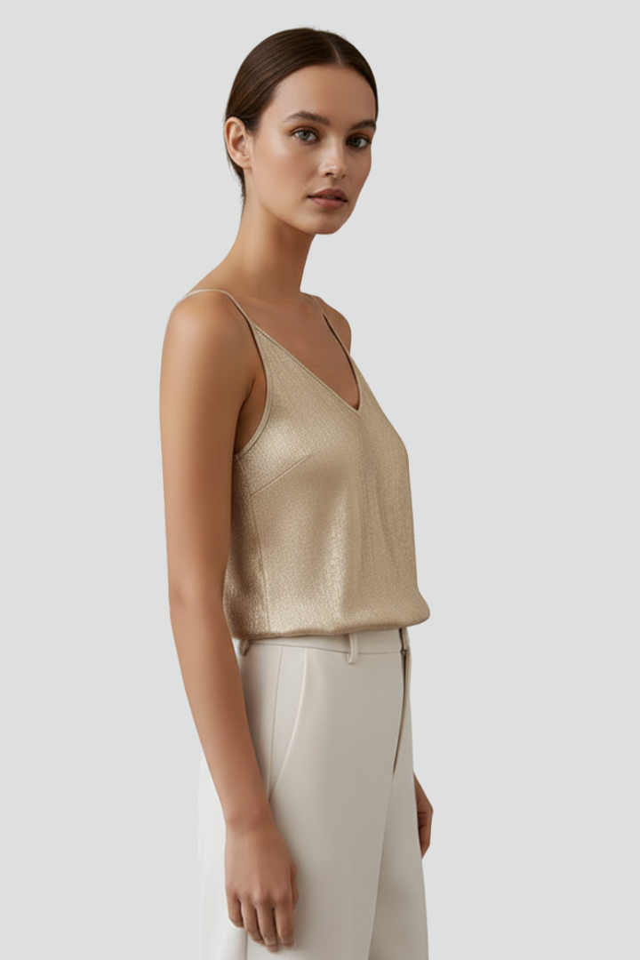 Vanya | Women's Top | V-Neck Cami Spaghetti Straps