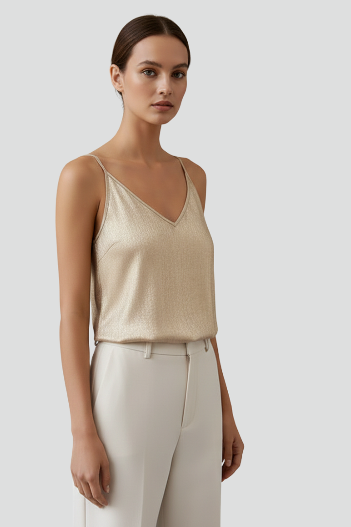 Vanya | Women's Top | V-Neck Cami Spaghetti Straps