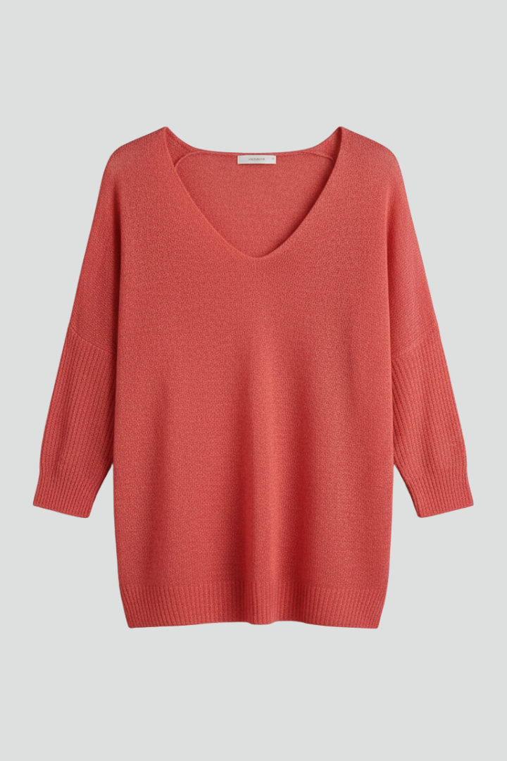 Heledd | Women's Top | V-Neck Short Sleeves Relaxed