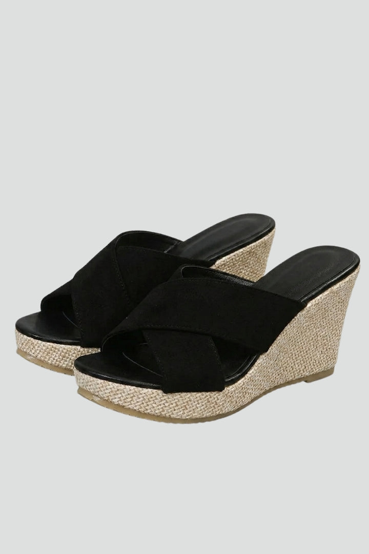 Rhea | Women's Wedge Sandals | Strap Upper Cushioned Insole