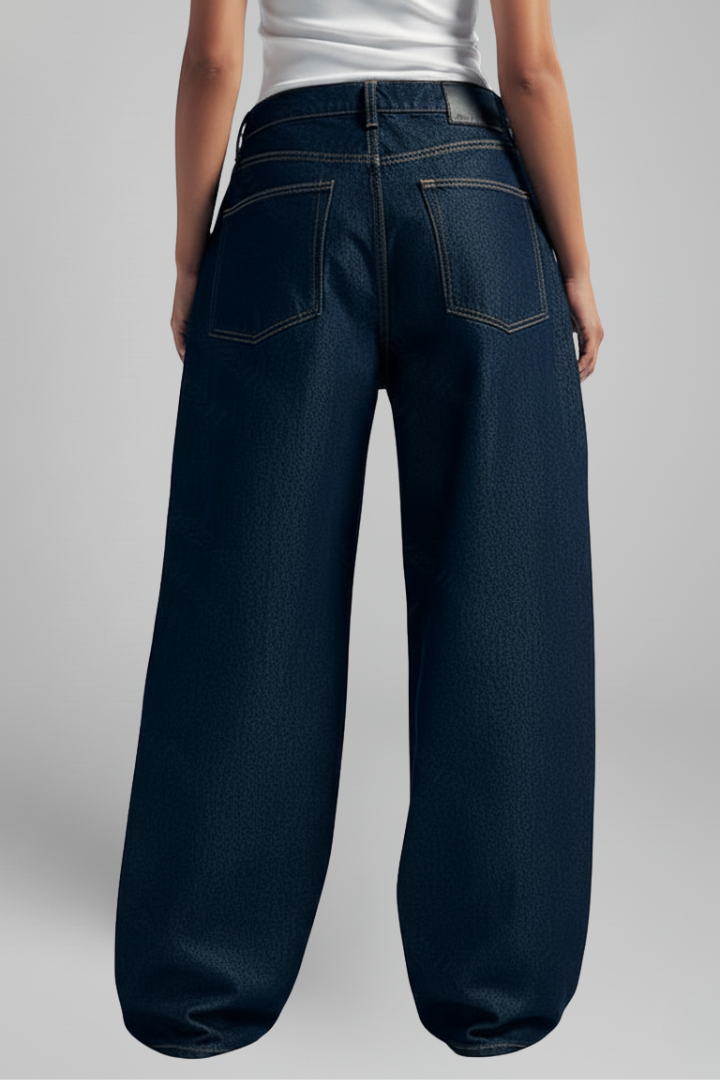 Akka | Women's Trousers | Wide-Leg Front Closure Side Pocket