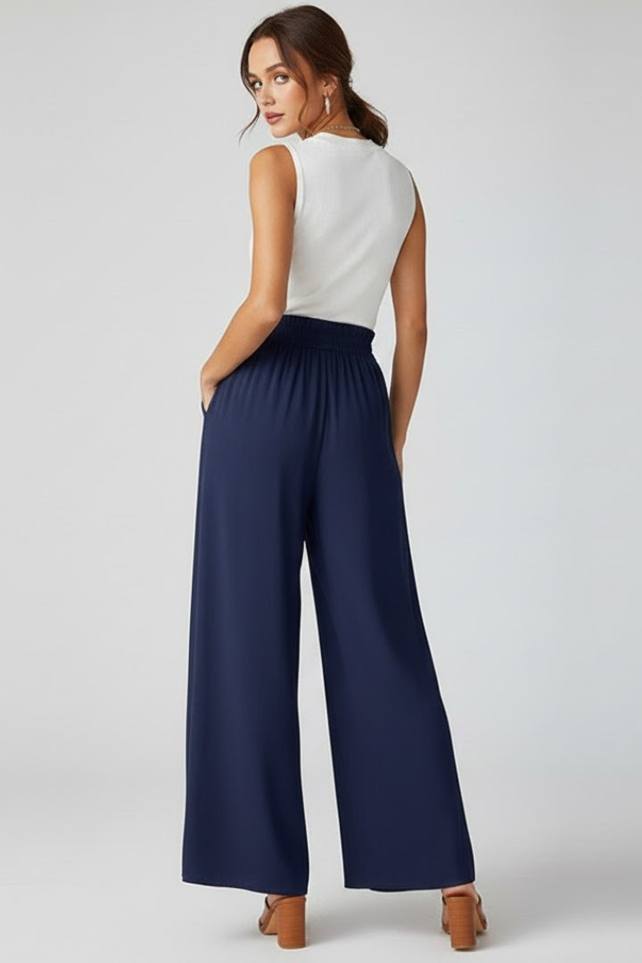 Zola | Women's Pants | Wide Leg High Waist Drawstring
