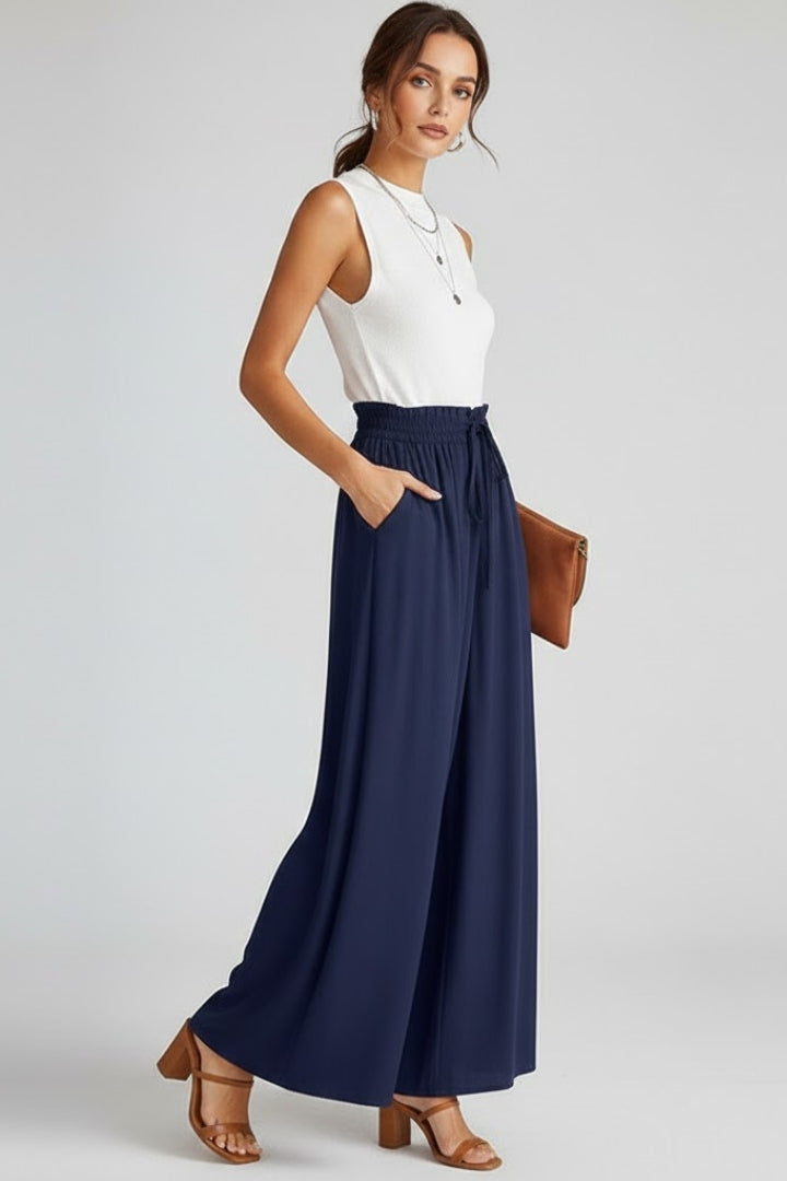 Zola | Women's Pants | Wide Leg High Waist Drawstring