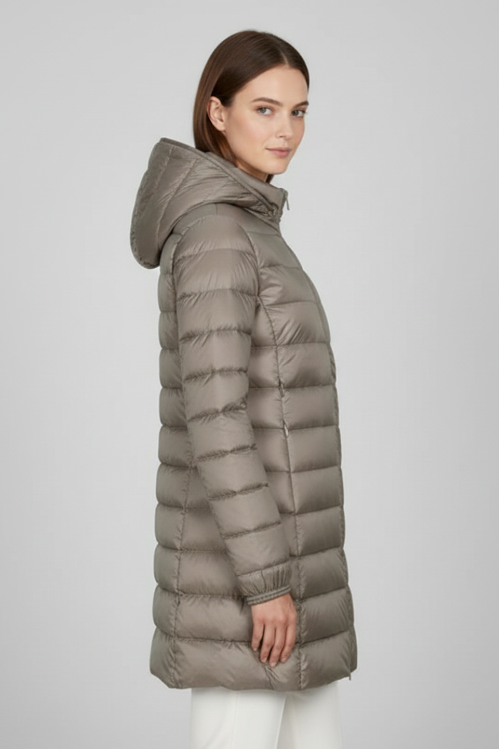 Ginevra | Women's Winter Jacket with Hood & Zip