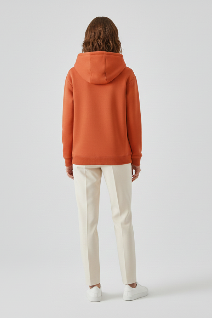 Ivy | Women's Hoodie | Sherpa Lining Ribbed Cuffs