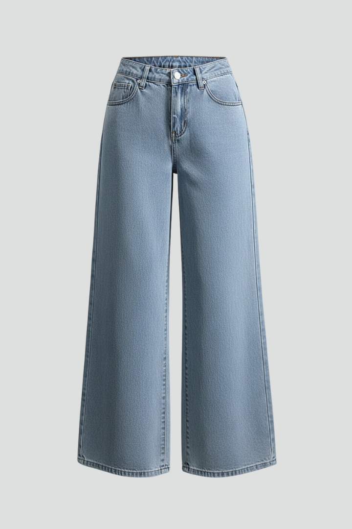 Ayya | Women's Trousers | Button Fly Wide Leg