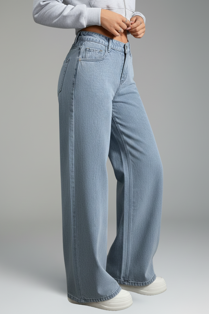 Ayya | Women's Trousers | Button Fly Wide Leg