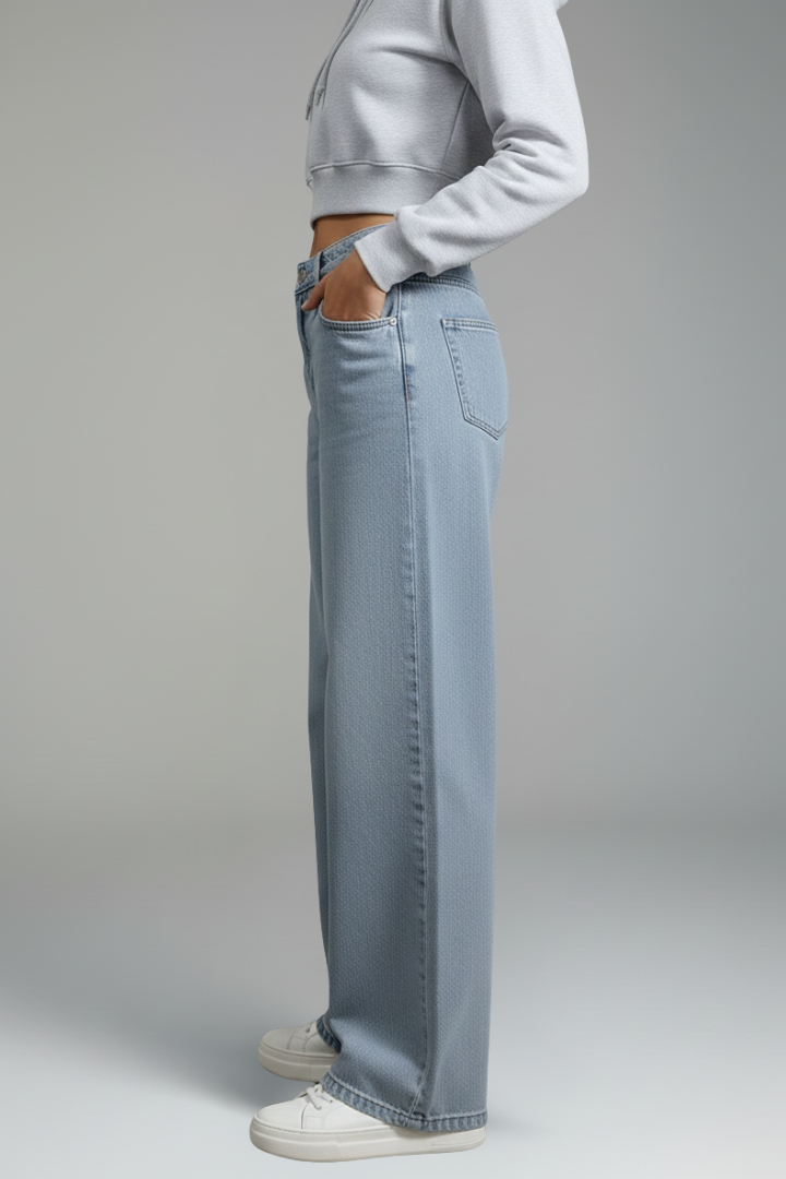 Ayya | Women's Trousers | Button Fly Wide Leg