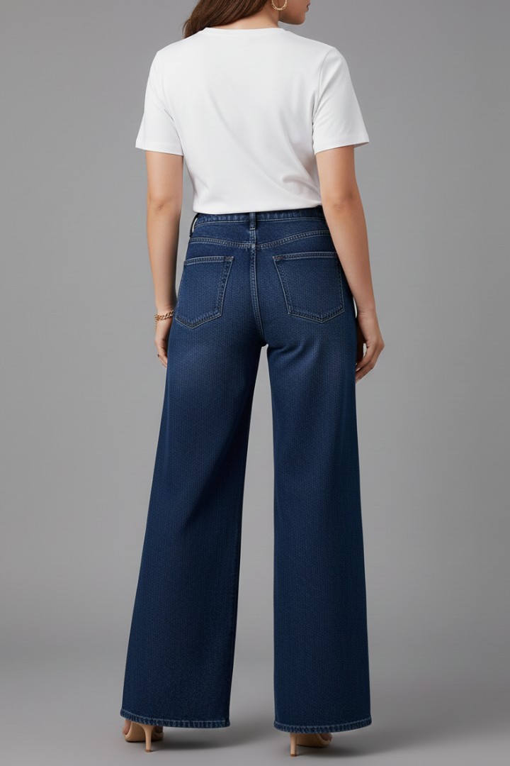 Adna | Women's Trousers | High Waist Wide Leg