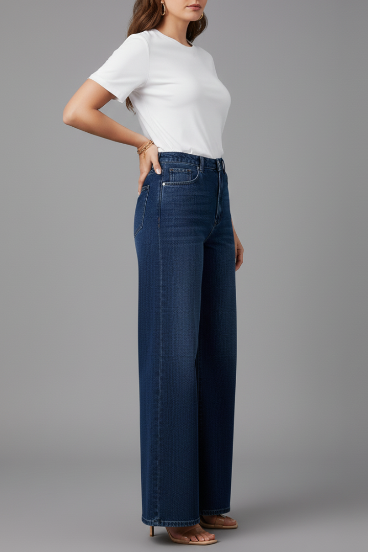 Adna | Women's Trousers | High Waist Wide Leg