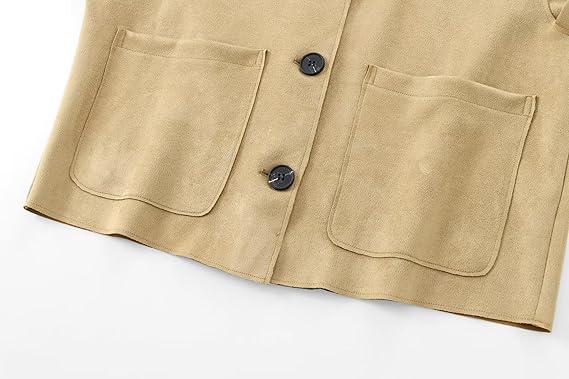 Aurelia | Women's Cropped Bomber Jacket | Front Pockets Button Front