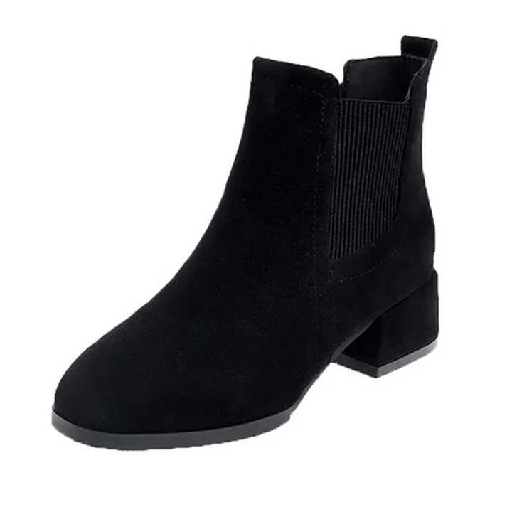 Godgifu | Women's Chelsea Boots | Block Heel Ankle Style