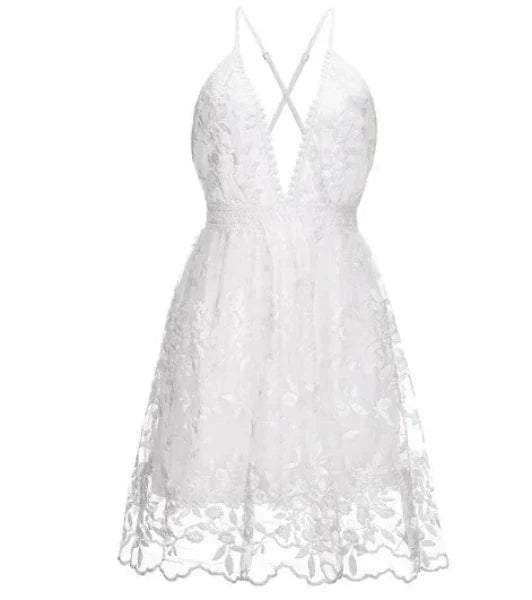 Women's Cocktail Dress Halter Neck Mini | Beach