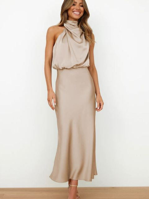 Women’s Formal Dress Halter Neck | Midi