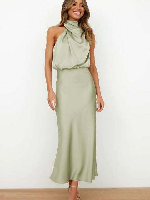 Women’s Formal Dress Halter Neck | Midi