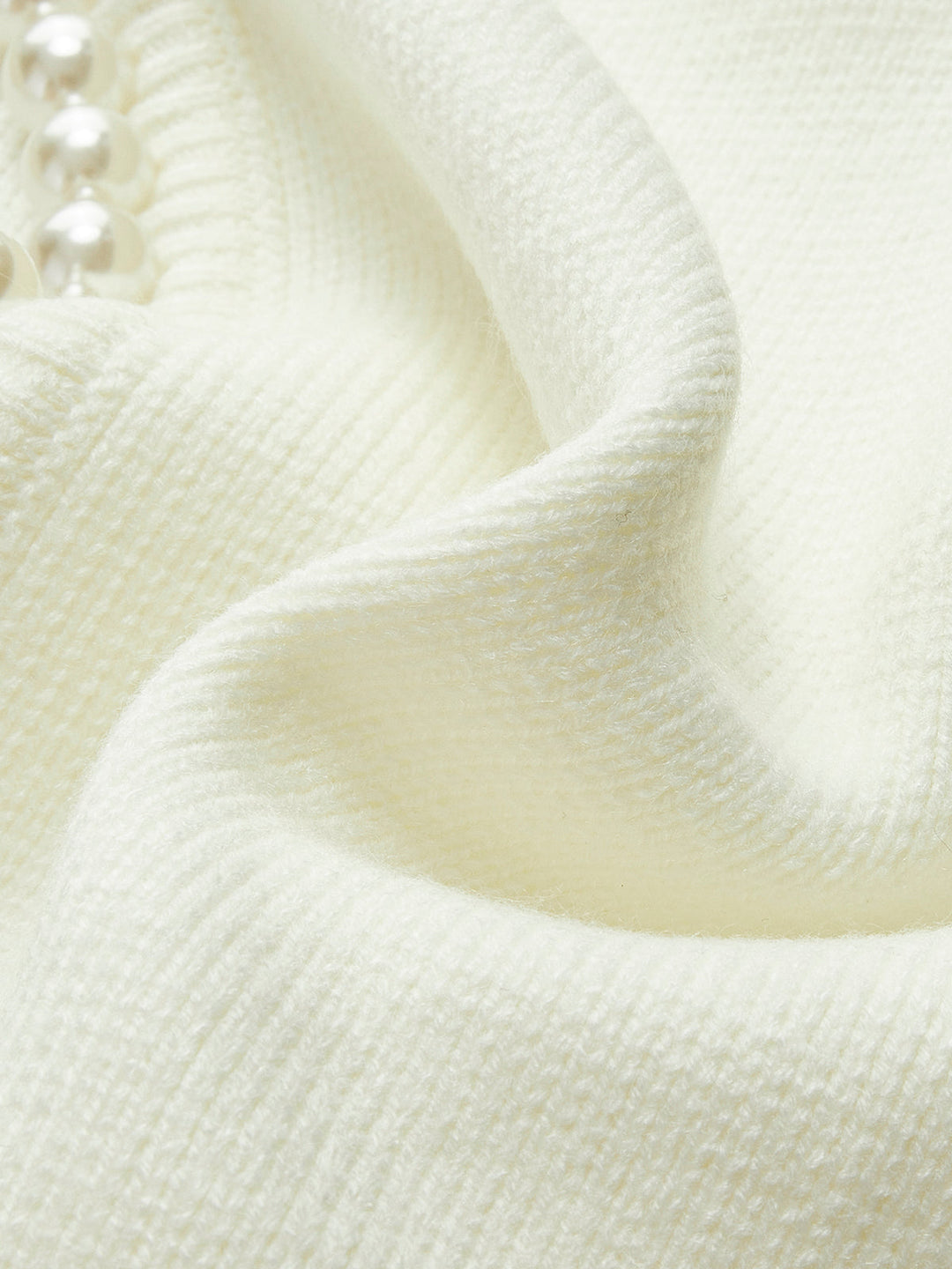 Abibatou | Women's Knit Cardigan | Round Neck Open Front
