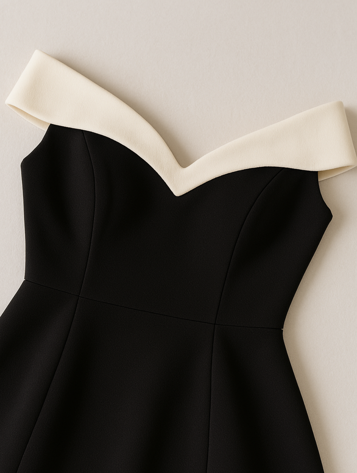 Women's Mini Dress Off Shoulder | Flared Skirt