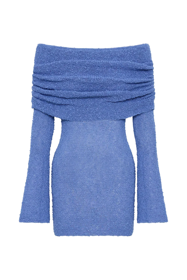 Lavinia | Women's Long Sleeve Mini Dress | Off Shoulder Party
