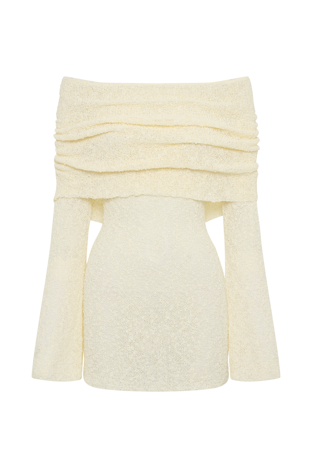 Lavinia | Women's Long Sleeve Mini Dress | Off Shoulder Party