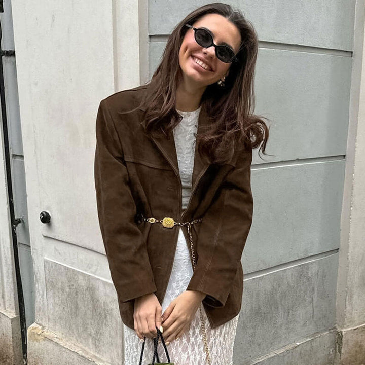 Luna | Women's Oversized Blazer | Notched Lapel Classic