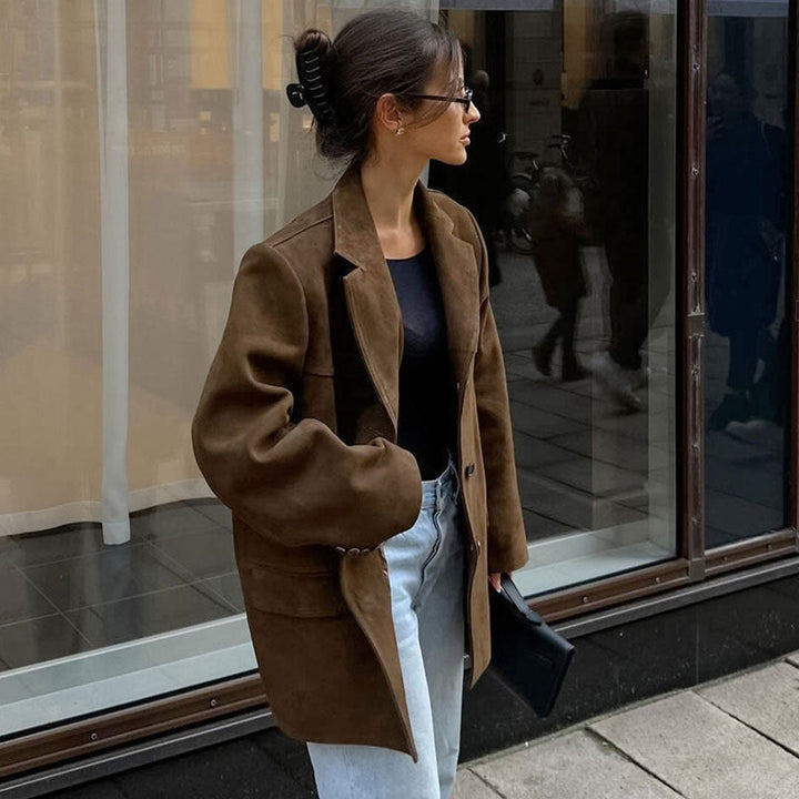 Luna | Women's Oversized Blazer | Notched Lapel Classic
