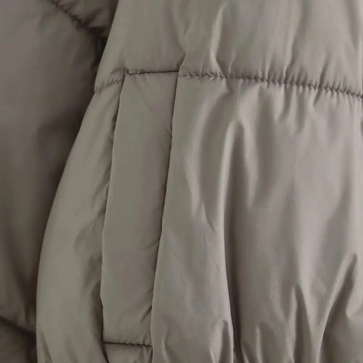 Mila | Women's Cropped Puffer Jacket | Stand Collar Zip Up