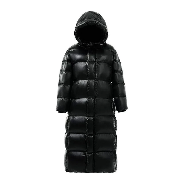 Urvashi | Women's Long Hooded Puffer Jacket | Full Zip Winter