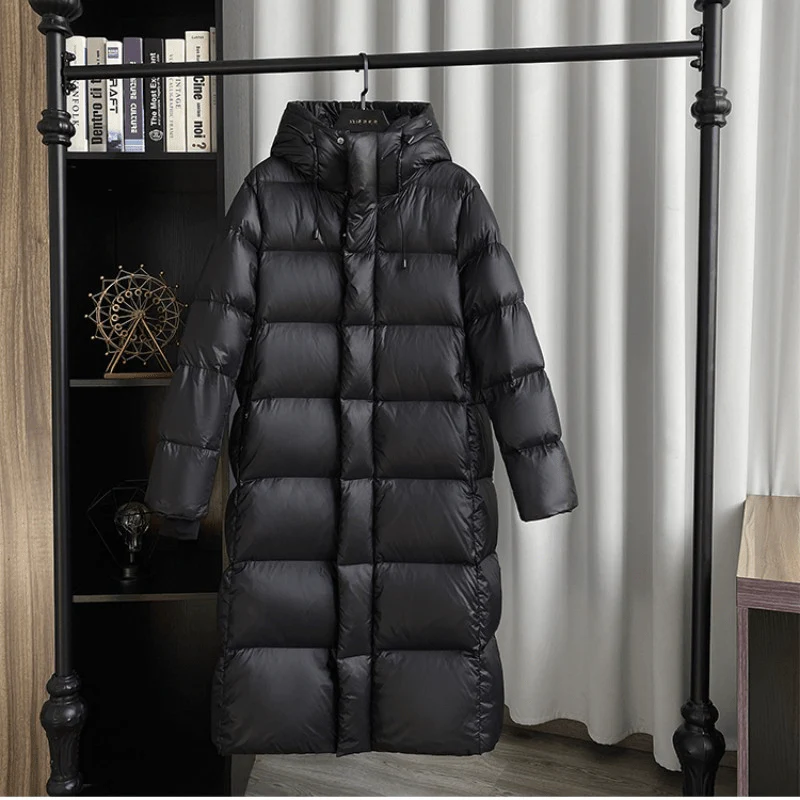 Urvashi | Women's Long Hooded Puffer Jacket | Full Zip Winter