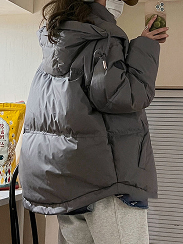 Nora | Women's Oversized Hooded Puffer Jacket | Zip Up