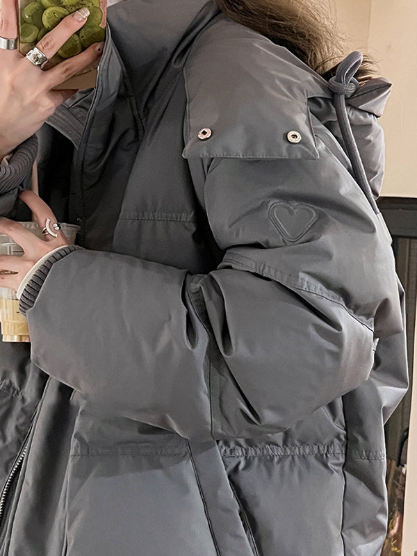 Nora | Women's Oversized Hooded Puffer Jacket | Zip Up
