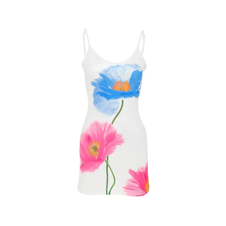 Women’s Sundress Mini Floral | Casual Beach Dress