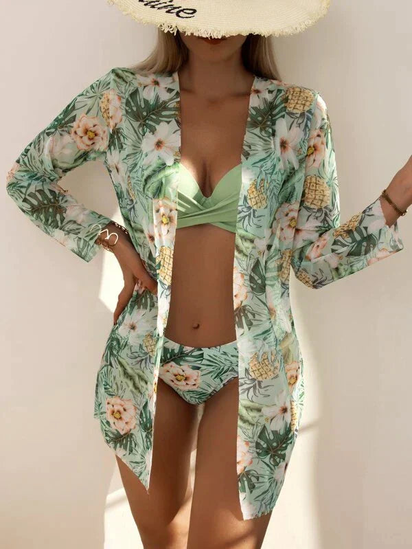 Naevia | Women's Bikini Set | High Waisted Swimwear