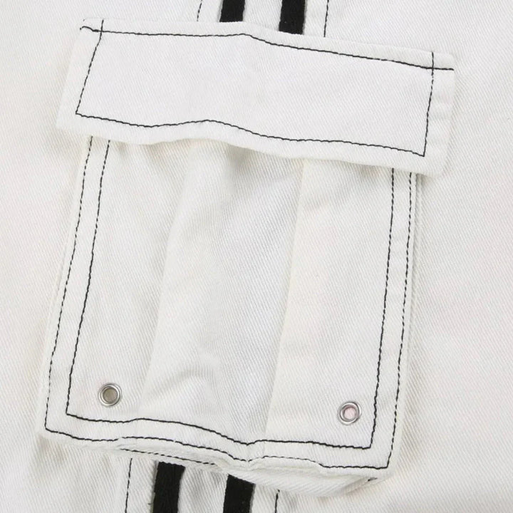 Calypso | Women's Baggy Track Pants | Side Stripes Drawstring