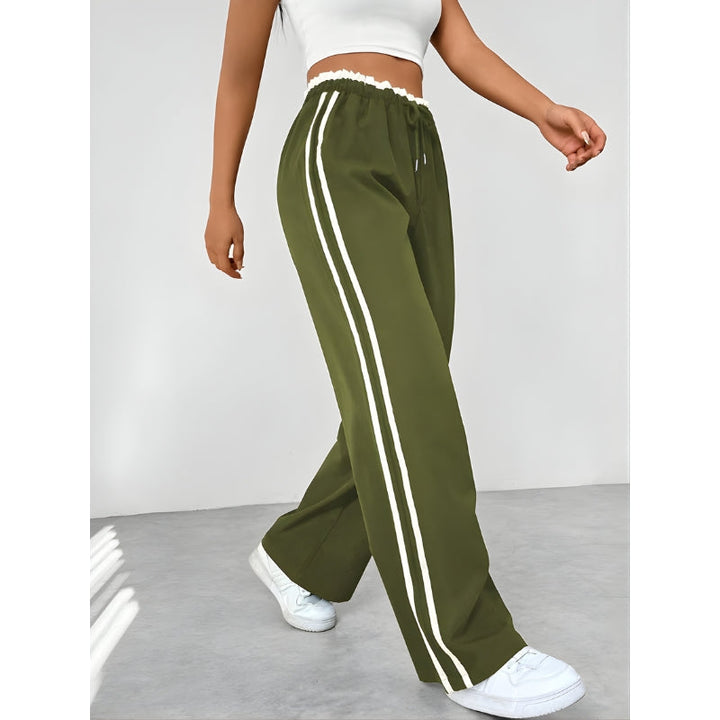 Lede | Women's Wide Leg Track Pants | Drawstring Gym