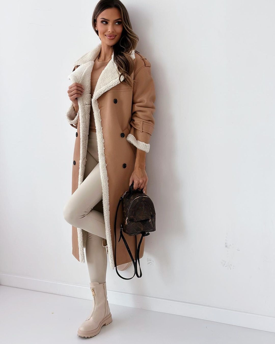 Anastasia | Women's Long Oversized Trench Coat