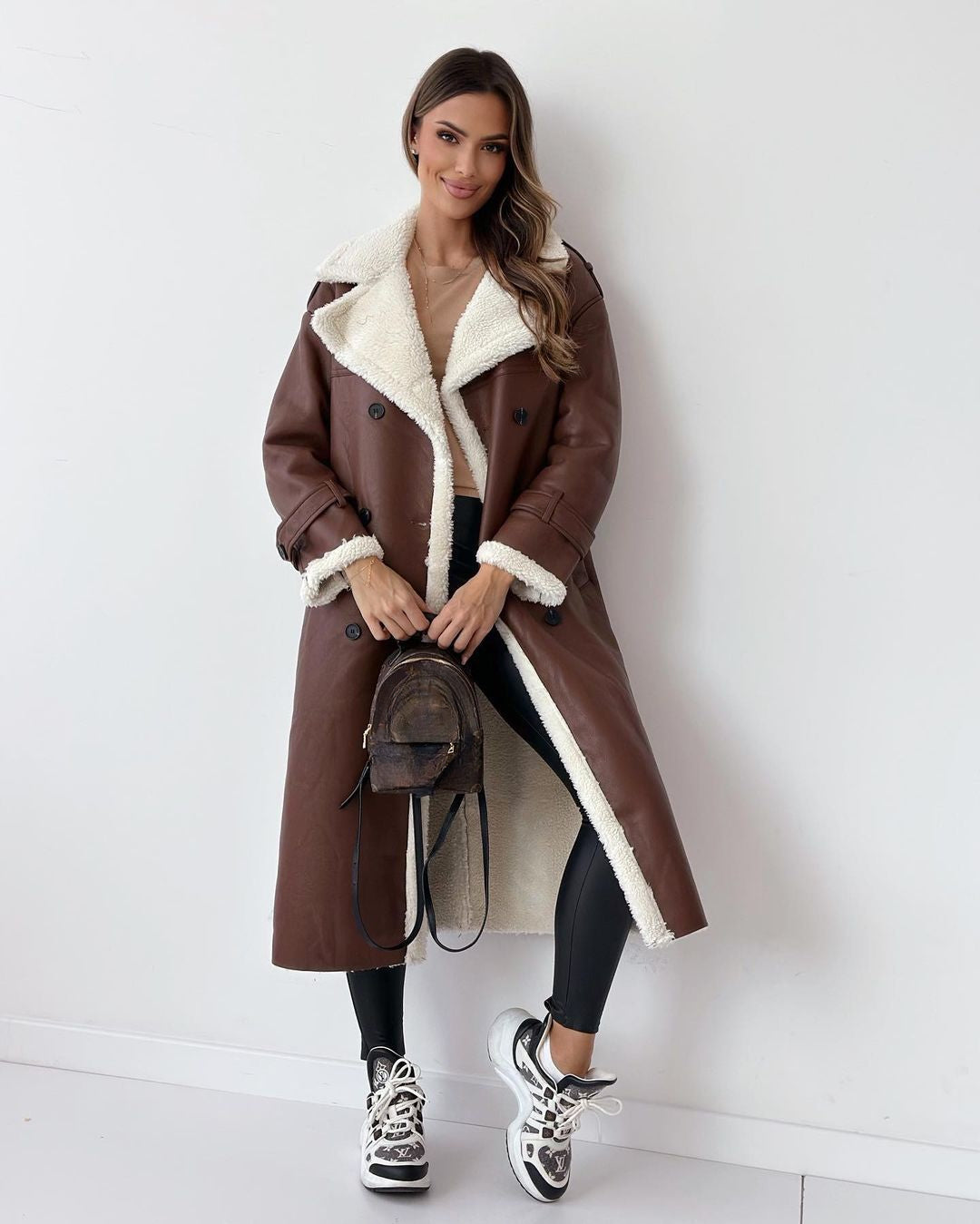 Anastasia | Women's Long Oversized Trench Coat