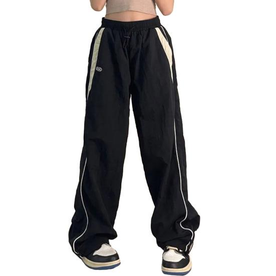 Andromeda | Women's Wide Leg Track Pants | Drawstring Waist