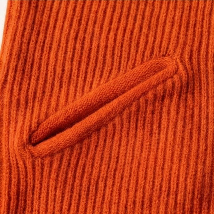 Terentia | Winter Dress Midi Turtleneck