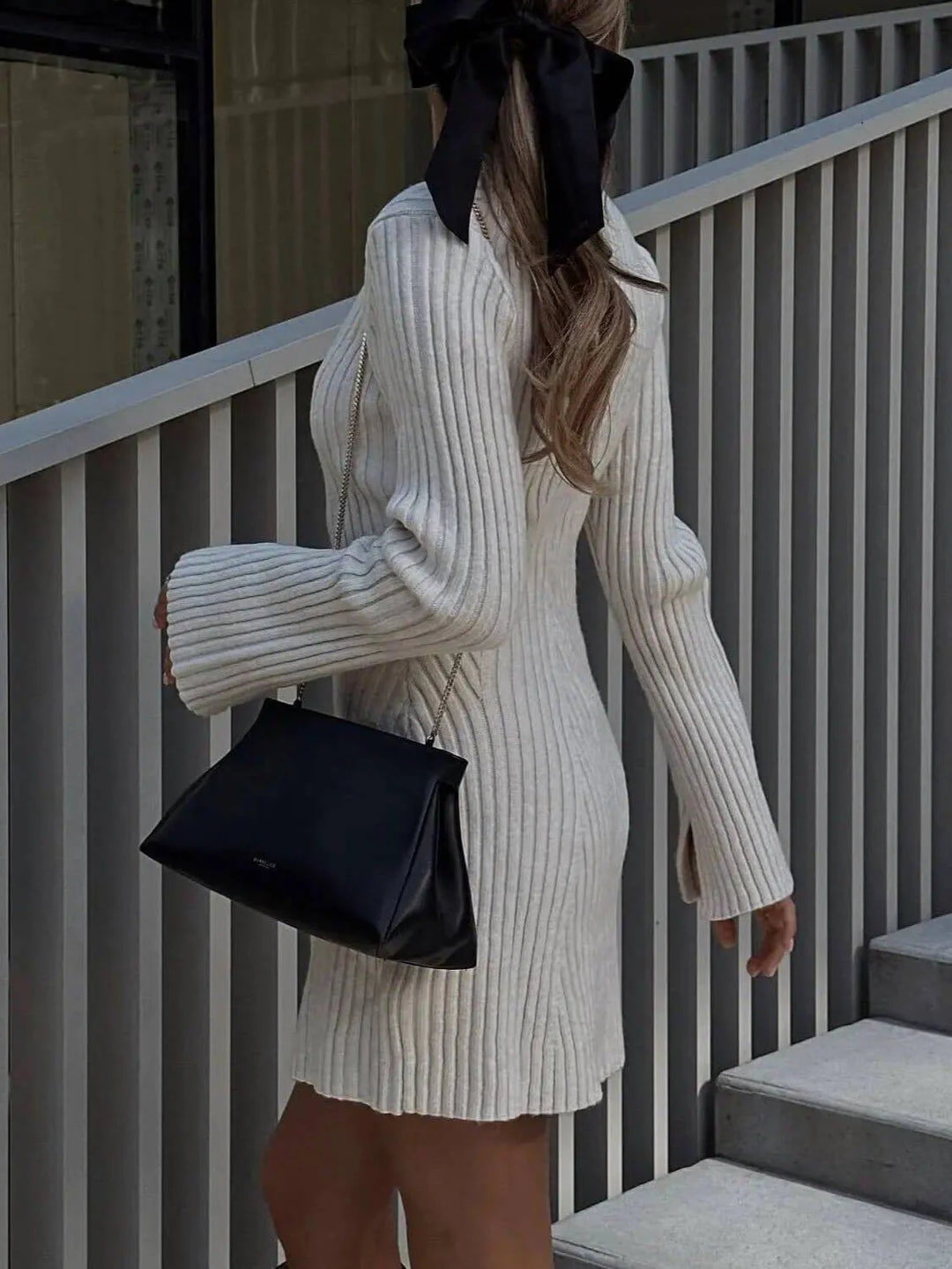 Fulvia | Winter Flare Dress Long Sleeve