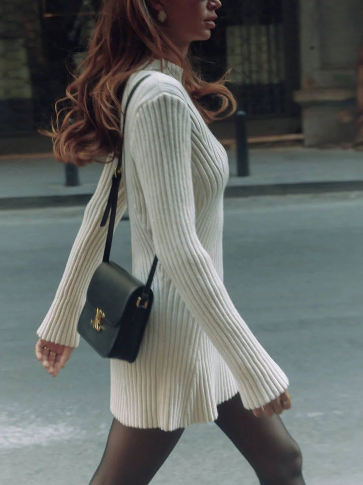 Fulvia | Winter Flare Dress Long Sleeve