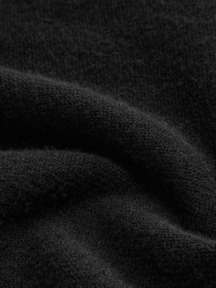 Capucine | Knit Midi Dress | Turtle Neck Belted