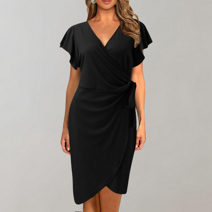 Women's Work Dress Wrap Midi | Formal