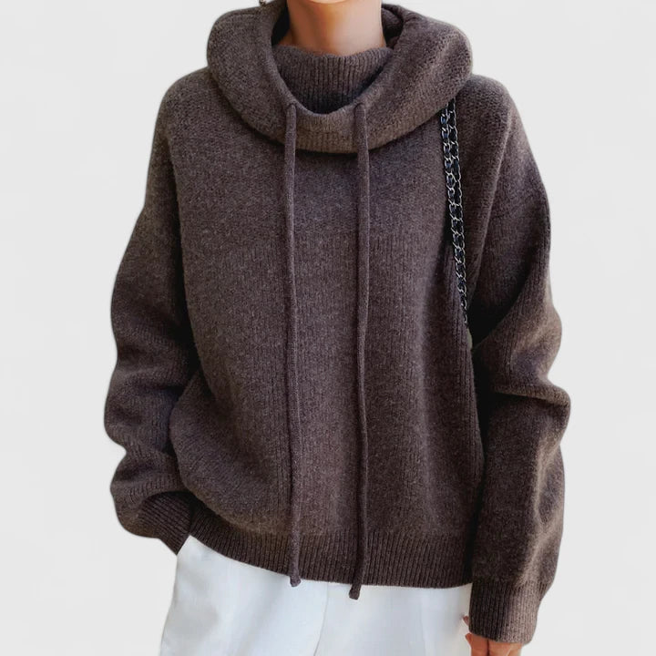 Eloise | Women's Cozy Knit Hoodie