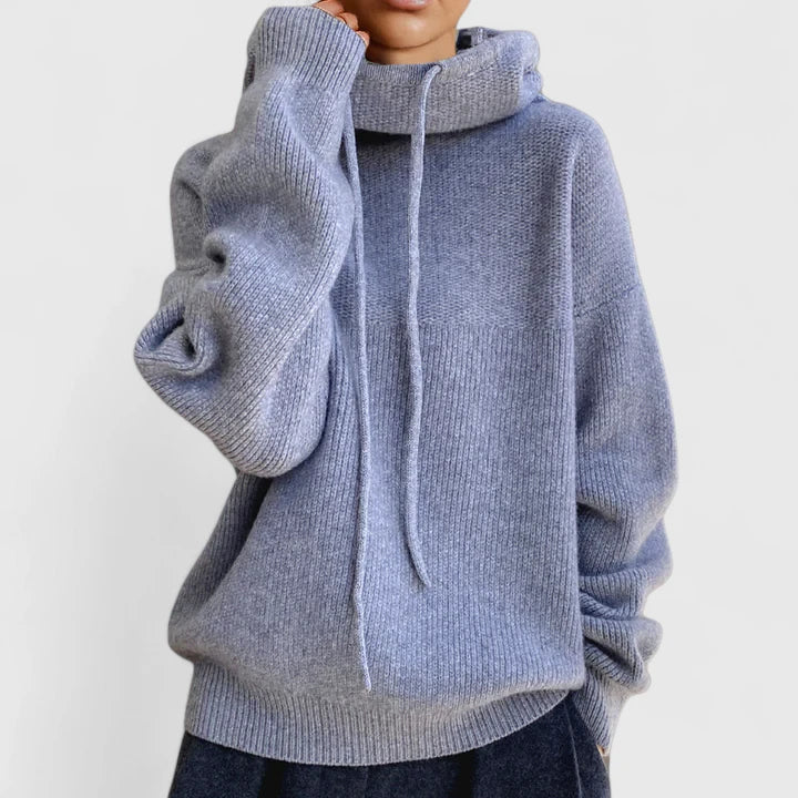 Eloise | Women's Cozy Knit Hoodie