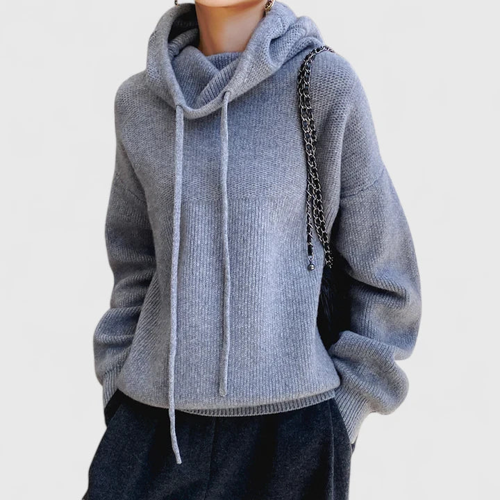 Eloise | Women's Cozy Knit Hoodie