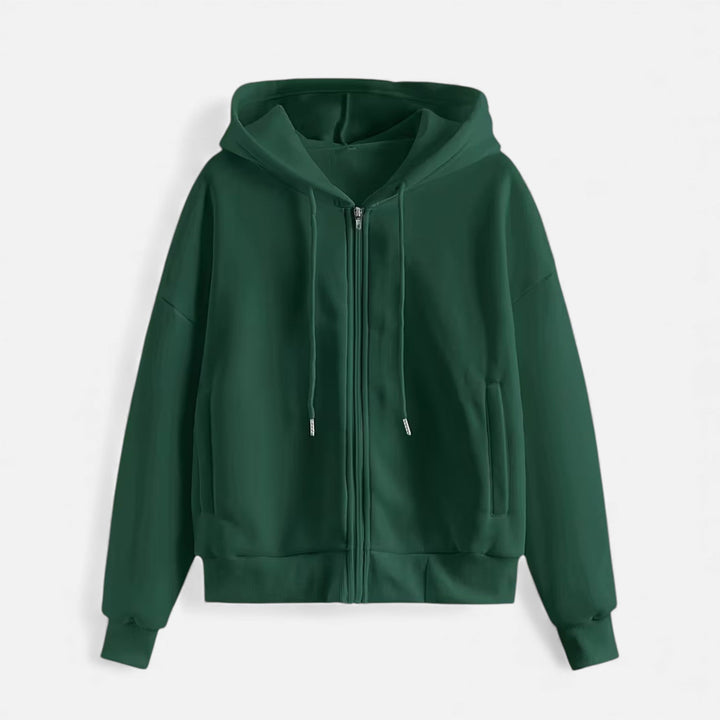 Nina | Women's Casual Zip-Up Knit Hoodie