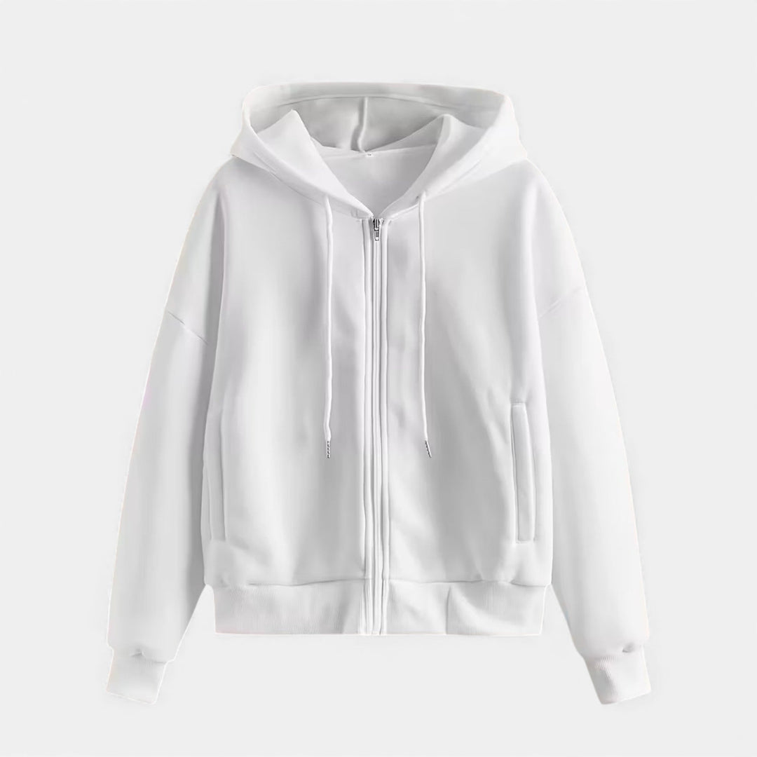 Nina | Women's Casual Zip-Up Knit Hoodie